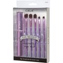 Lavender Cala Eye Need It Makeup Brush Set