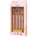  Cala Eco Natural Signature Eye Brush Set (4 Pcs)