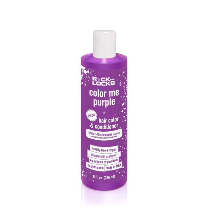 Rock The Locks Purple Hair Color & Conditioner