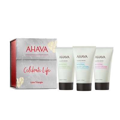 Ahava Celebrate Life Love Triangle Gift Set