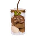 Mocha Latte Cala Makeup Blending Sponge Set with Reusable Cup