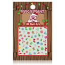 Christmas Cutie Piggy Paint 3D Nail Art Stickers - Multiple Patterns Available