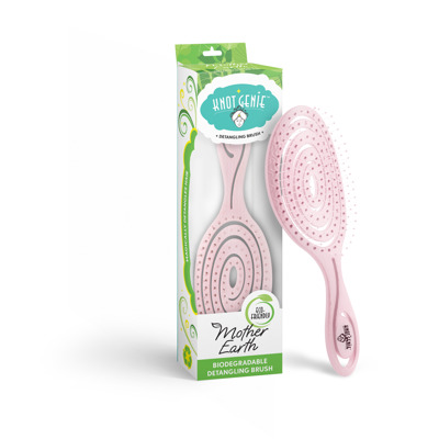 Knot Genie Mother Earth Eco Friendly Detangling Brush