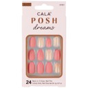 Short Oval Pink Glitter Cala Press-on Nail Kits