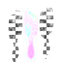 Luminous Spiral Wet Brush Pro Shine Enhancer Brush Electric Dreams - Multiple Patterns Available