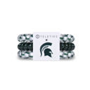 Michigan State Teleties Collegiate Collection Large Hair Ties