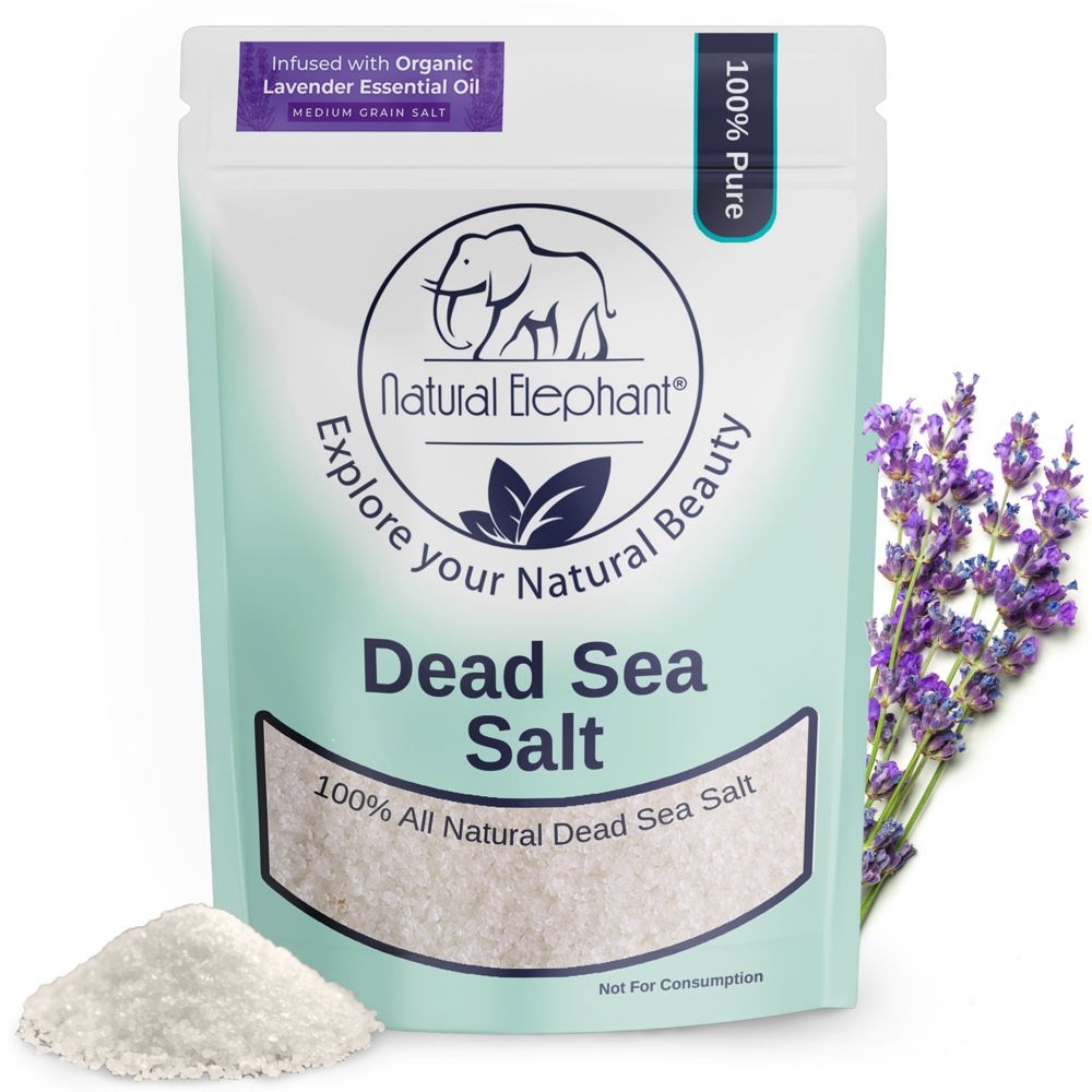 Natural Elephant Lavender Dead Sea Salt