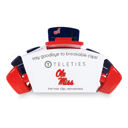 University of Mississippi Teleties Collegiate Collection Large Hair Clip