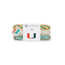 University of Miami Teleties Collegiate Collection Small Hair Ties