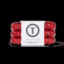 Scarlet Red Teleties Large Hair Ties