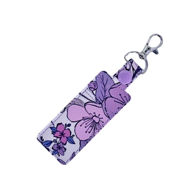 Lavender Floral Lip Balm Holder