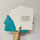  6 Pack Greeting Cards Cute and Funny Sayings Minimalist White Cards with Envelopes Blank Inside