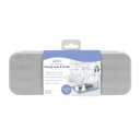  Ubbi On-The-Go Baby Bottle Drying Rack and Brush Set Travel Case in Gray