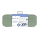 Ubbi On-The-Go Baby Bottle Drying Rack and Brush Set Travel Case in Sage