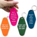  Vintage Style Motel Keychains with Funny Sayings in 30+ Styles