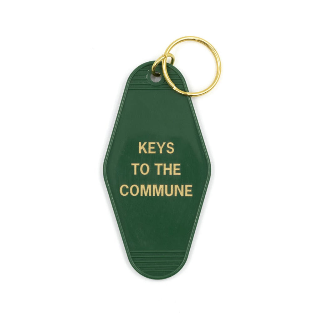 Vintage Style Motel Keychains with Funny Sayings in 30+ Styles