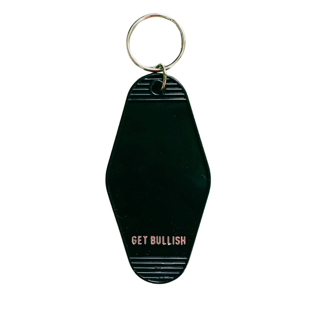 Vintage Style Motel Keychains with Funny Sayings in 30+ Styles