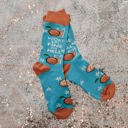 Woke Up Fine Funny Sayings Socks - Cozy Giftable Women's Crew Socks