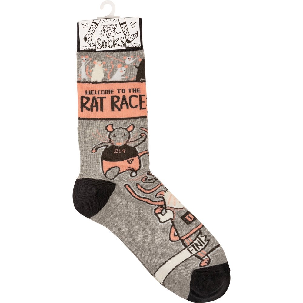 Funny Sayings Socks - Cozy Giftable Women's Crew Socks