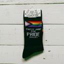 Pride Socks LGBTQ Funny Sayings Socks - Cozy Giftable Women's Crew Socks