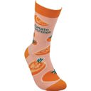 Tomato Whisperer Funny Sayings Socks - Cozy Giftable Women's Crew Socks