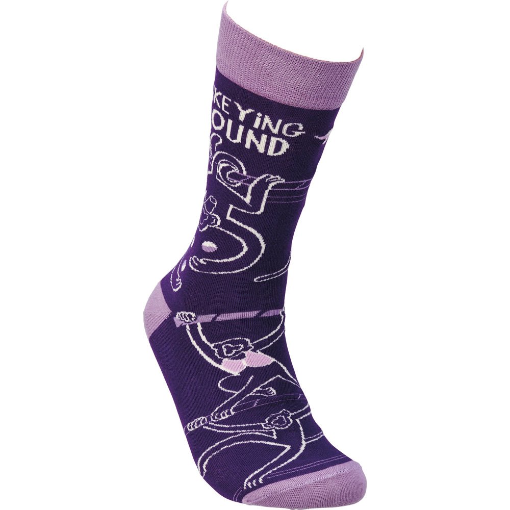 Funny Sayings Socks - Cozy Giftable Women's Crew Socks