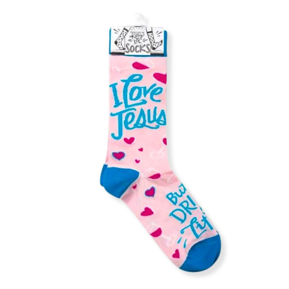 Funny Sayings Socks - Cozy Giftable Women's Crew Socks