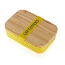 Single Leftovers Bamboo Bento Lunch Boxes in 3 Pretty Colors