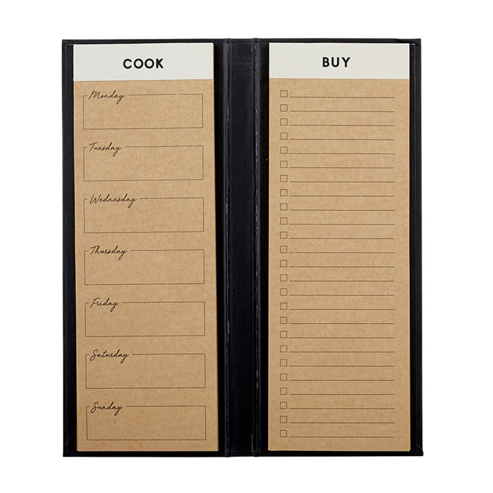 Luxe Meal Planner Folio Notepads