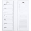 Live Organically Luxe Meal Planner Folio Notepads