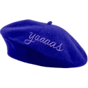 Yaaaas Cute Graphic Winter Berets with Sayings - 5 Colors
