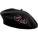 Bae Cute Graphic Winter Berets with Sayings - 5 Colors