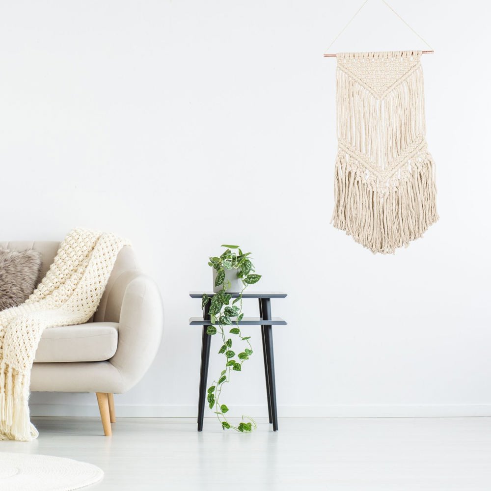 Macrame Wall Hangings, Mirrors, and Plant Hangers