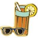 Raised On Sweet Tea & Sunshine Cute Enamel Pins on Giftable Cards - 20+ Styles Available