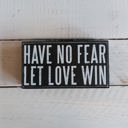 Have No Fear Cute and Funny Graphic Wooden Box Signs with Sayings for Gallery Walls