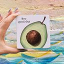 Avo Good Day Cute and Funny Graphic Wooden Box Signs with Sayings for Gallery Walls