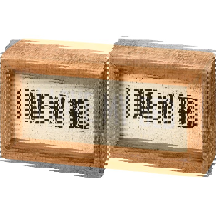 Cute and Funny Graphic Wooden Box Signs with Sayings for Gallery Walls