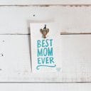 Best Mom Ever Trophy Cute Enamel Pins on Giftable Cards - 20+ Styles Available