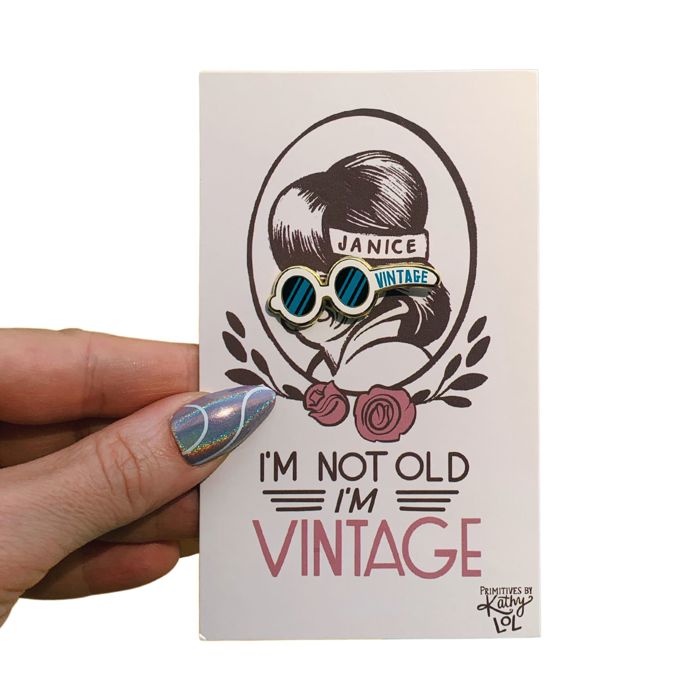 Cute Enamel Pins on Giftable Cards - 20+ Styles Available