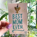 Best Mom Ever Trophy Cute Enamel Pins on Giftable Cards - 20+ Styles Available