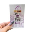 "Admit One" Carnival Ticket Cute Enamel Pins on Giftable Cards - 20+ Styles Available