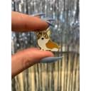 Wigglebutts Make Me Nuts (Corgi) Cute Enamel Pins on Giftable Cards - 20+ Styles Available