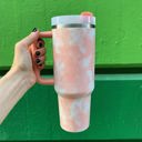 Pink Clouds Clouds 40 Oz Tumbler Stainless Steel Insulated Handle Tumbler - XL Size with Straw