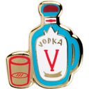 Fountain Of Youth Vodka Cute Enamel Pins on Giftable Cards - 20+ Styles Available