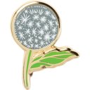 Some See Weeds Others See Wishes Dandelion Cute Enamel Pins on Giftable Cards - 20+ Styles Available