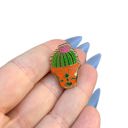 Lookin' Sharp Cactus Cute Enamel Pins on Giftable Cards - 20+ Styles Available