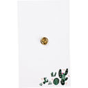 Lookin' Sharp Cactus Cute Enamel Pins on Giftable Cards - 20+ Styles Available