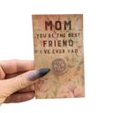 The Best Mom Ever Round Cute Enamel Pins on Giftable Cards - 20+ Styles Available