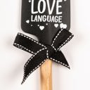 Food Is My Love Language Funny Spatulas with Cute Sayings - 20 Styles to Choose From, Stocking Stuffer, Kitchen Gift, Housewarming