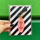 You Go Girl Girl to Girl Keychains on Gift Cards | Gift for Her, Motel Style Keychain, Greeting Card